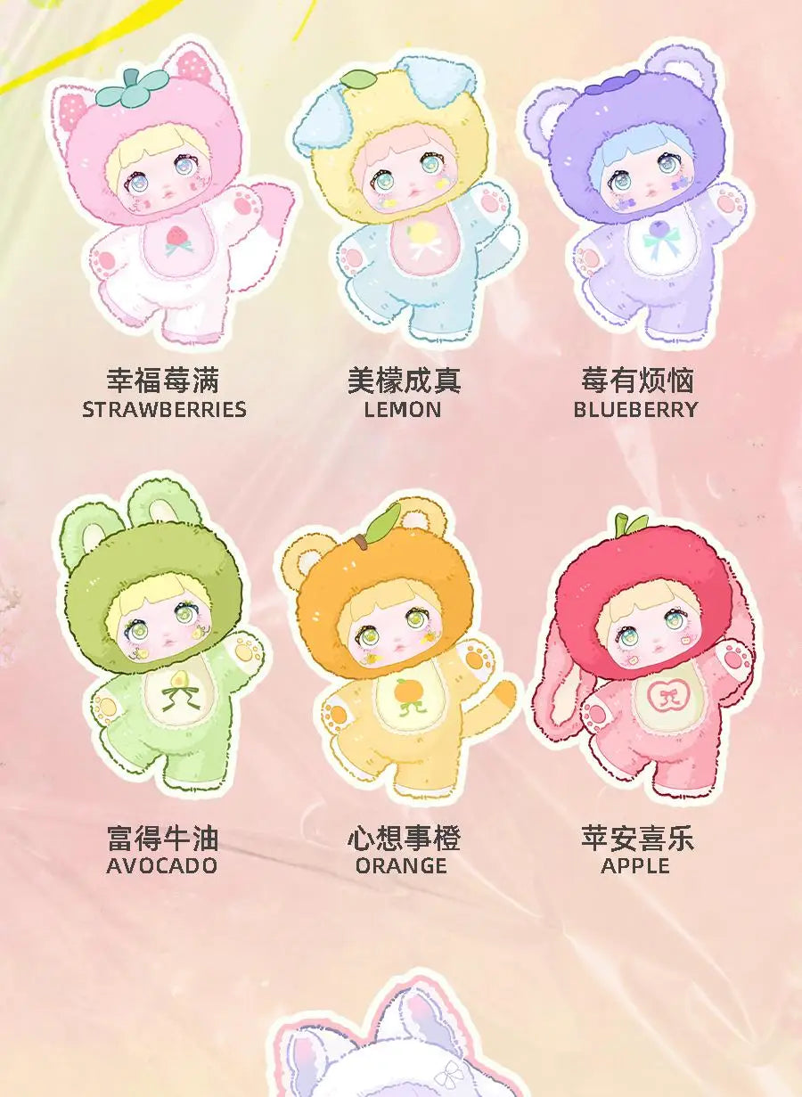 Nommi V3 Dream Eyes Plush Doll Bag Pendant Vinyl Mystery Box Action Figure for Kids and Collectors