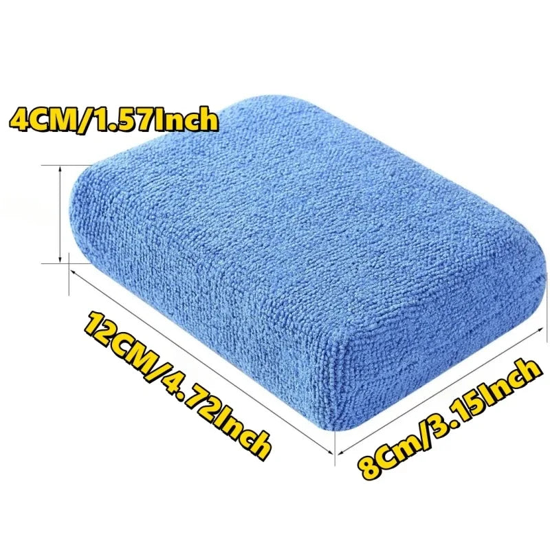 Car Wax Applicator Pads Set of 20 Microfiber Polishing Sponges Soft Foam for Auto Detailing and Paint Care
