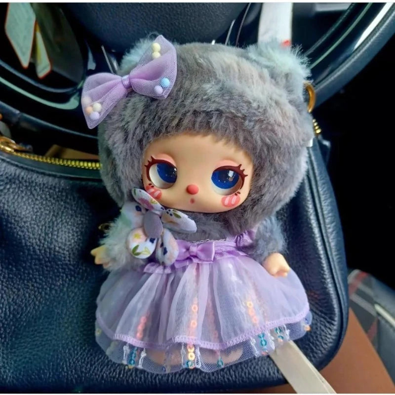 For Liila Lucky Cat Dresses Cute Doll Outfit Accessories