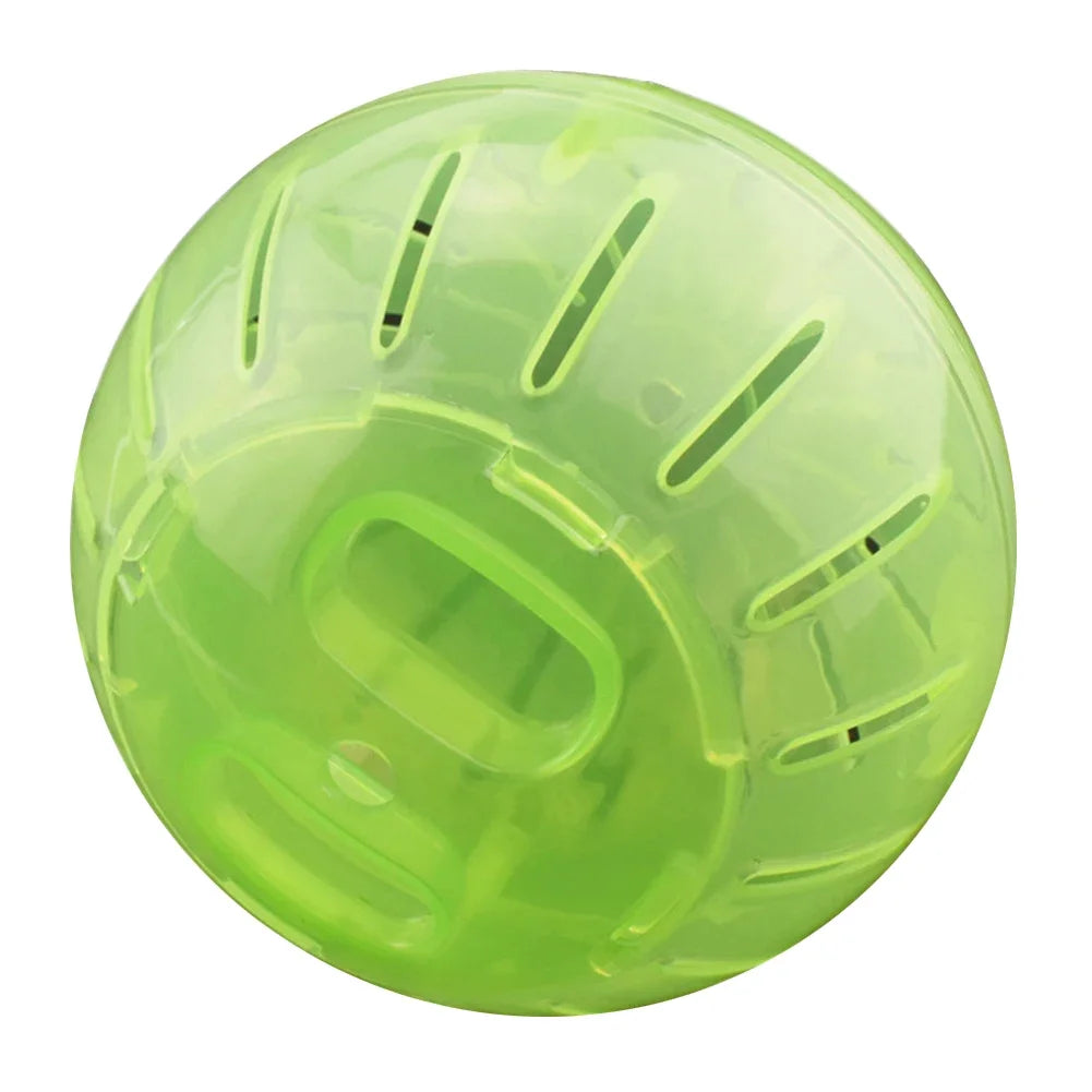 Clear Plastic Pet Rodent Mini Jogging Ball Hamster Exercise Running Ball Toys Small Animal Toy Play House Exercise Toy