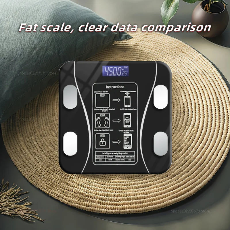 Weight scale, special intelligent and accurate weight scale, suitable for small electronic body fat scale new model