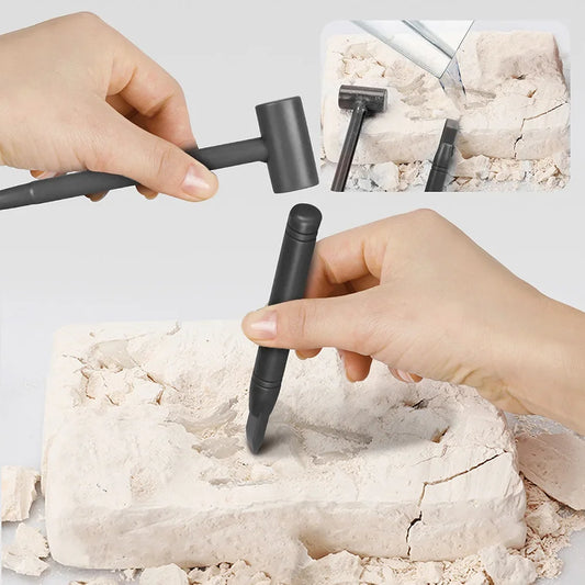 Dinosaur Fossil Excavation Kit for Kids Educational Archaeological Digging Adventure with Realistic Skeleton Models Perfect Gift for Boys and Girls