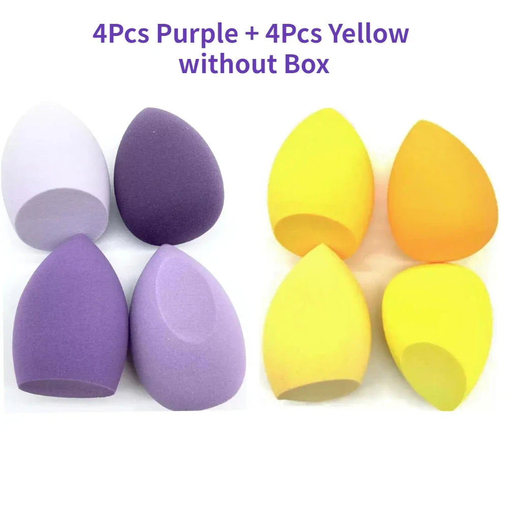 4/8pcs Makeup Sponge Blender Beauty Egg for Flawless Finish