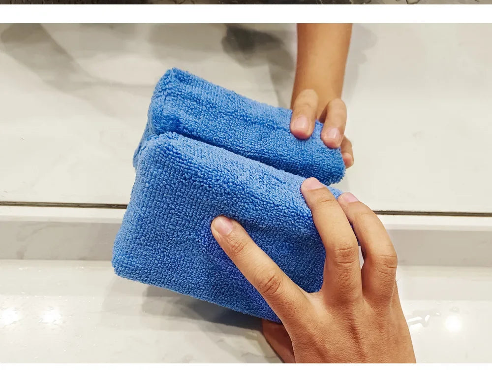 Car Wax Applicator Pads Set of 20 Microfiber Polishing Sponges Soft Foam for Auto Detailing and Paint Care