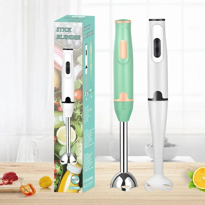 Immersion Hand Stick Blender Electric Food Vegetable Grinder for Smoothies Sauces Baby Food Soups