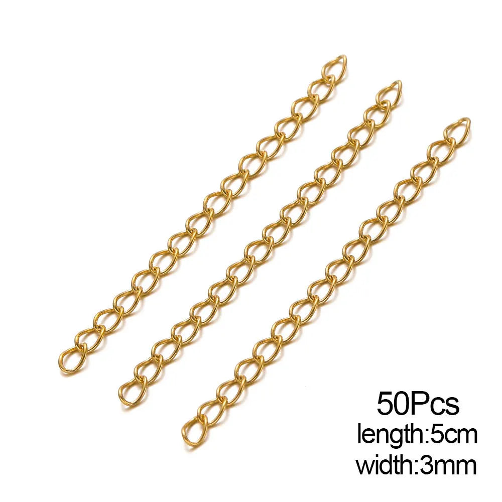 Stainless Steel Lobster Clasps Connector for DIY Jewelry Making