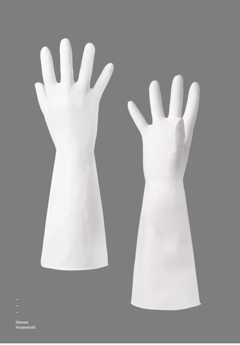 10 Pairs Waterproof PVC Cleaning Gloves for Household Tasks Durable Non-Slip Latex Material for Dishwashing Laundry and General Cleaning