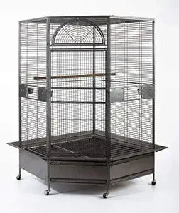 Parrot Escape Jumbo Corner Bird Cage Aviary (X-Large)