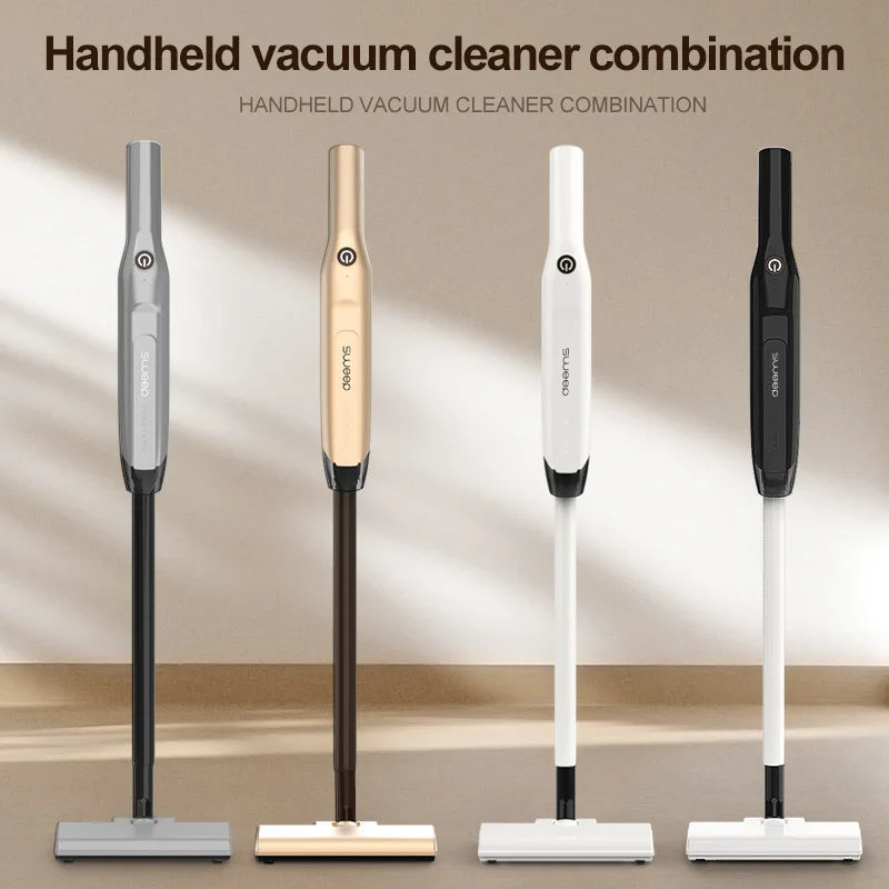 Handheld Wireless Vacuum Cleaner 20000Pa Powerful Suction Portable Car and Home Cleaning Machine with Metal Strainer