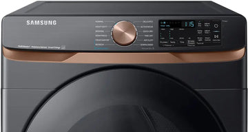 Samsung DVE50BG8300 7.5 Cu. Ft. Stackable Smart Electric Dryer with Steam and Sensor Dry