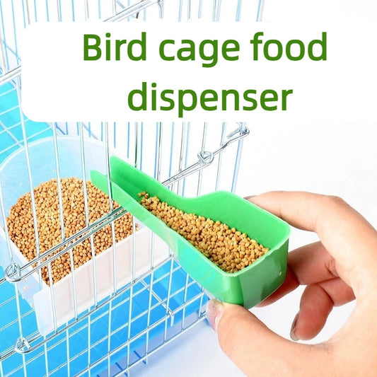 1 pc Bird feeder, water dispenser, feeding spoon, parrot feeding spoon, food shovel, feeding spoon, bird specific