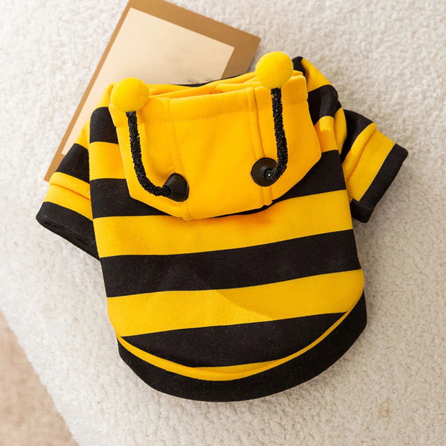 Cats Costume Pet Bee Halloween Costume Small Pets Apparel Fashion Adorable Cats Hoodies