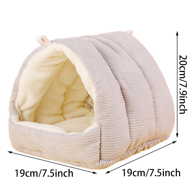 Winter Warm Bird Cage Parrot Cotton Nest Parrot Nest Budgie For Hammock Cage Hut Tent Bed Hanging Cave Pet Products