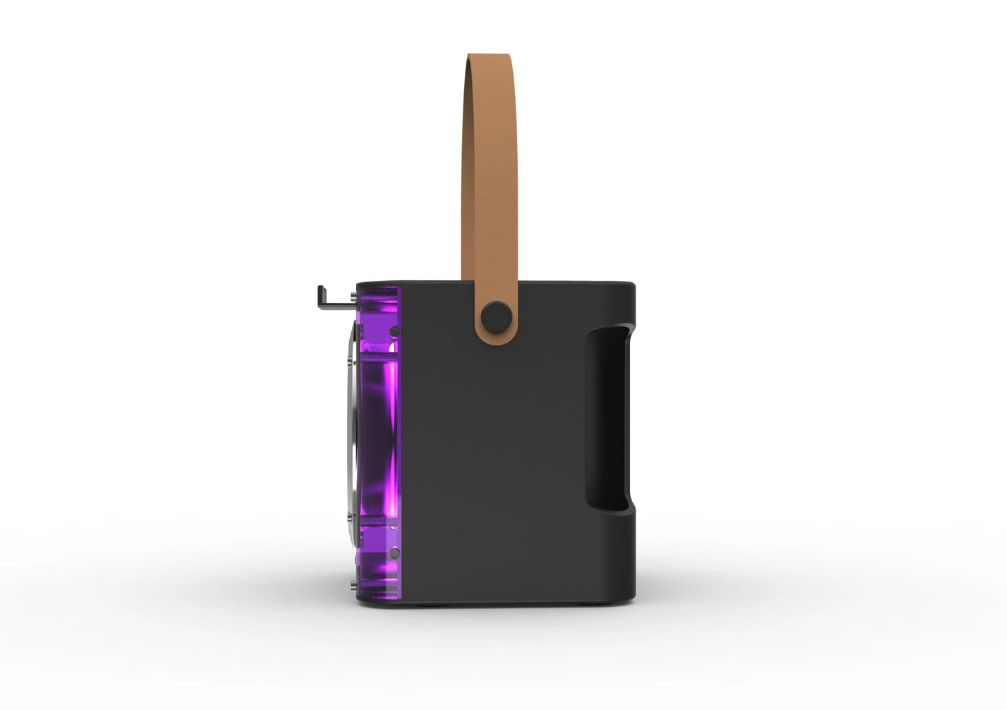 High Power Karaoke Bluetooth Speaker with 360 Stereo Surround Sound and RGB Rhythm Lights Wireless Subwoofer and Dual Microphones