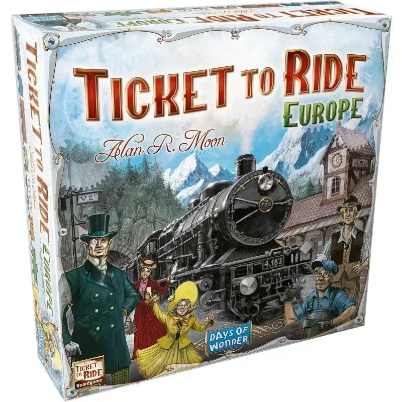 Ticket to Ride Rails and Sails Board Game Family Multiplayer Adventure Strategy Game for Friends and Parties