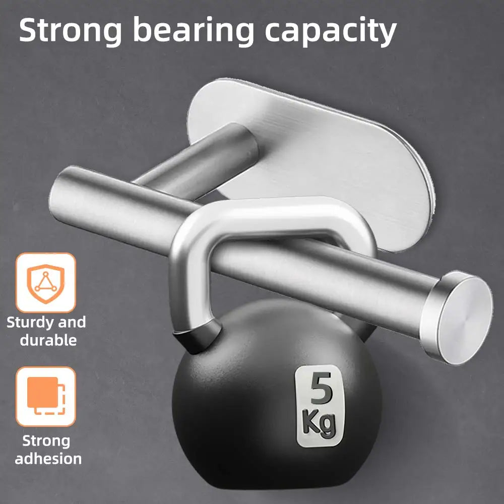 Self Adhesive Toilet Paper Towel Holder Stainless Steel Wall Mount  No Punching Tissue Towel Roll Dispenser for Bathroom Kitchen