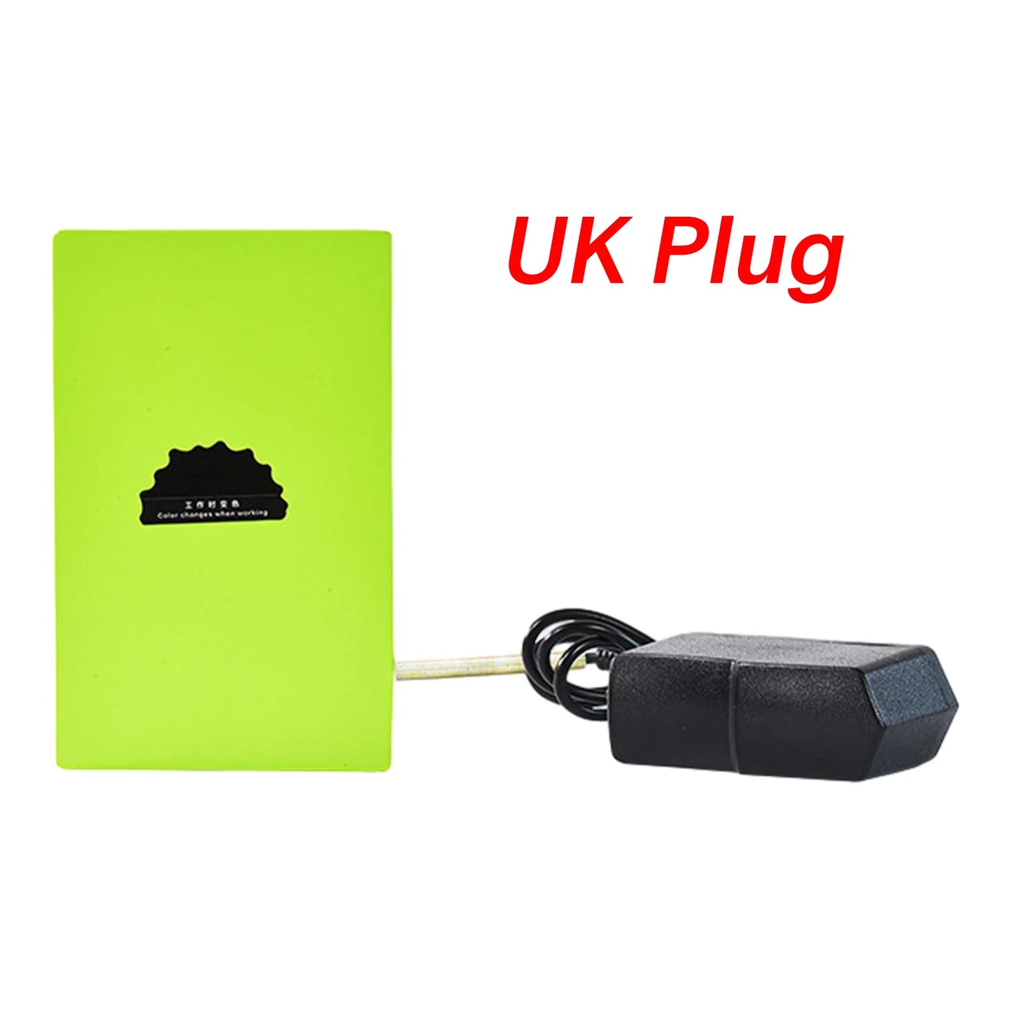 12V Heated Bird Perch Birdcage Heater US 110V Plug Temperature Range 35-43°C 5W 1M Power Cable for Small Pet Birds Professional