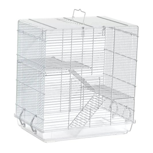 Metal Wire Bird Cage with Handle Play Cage Decor Tabletop Parrot Cage Birdcage for Lovebird Budgies Parrots Pigeon Ringneck