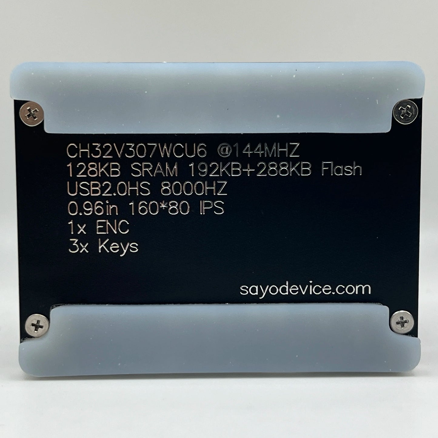 O3C SayoDevice OSU Rapid Trigger Magnetic Pink Switches Keyboard with Customizable Knob and Shortcut Features