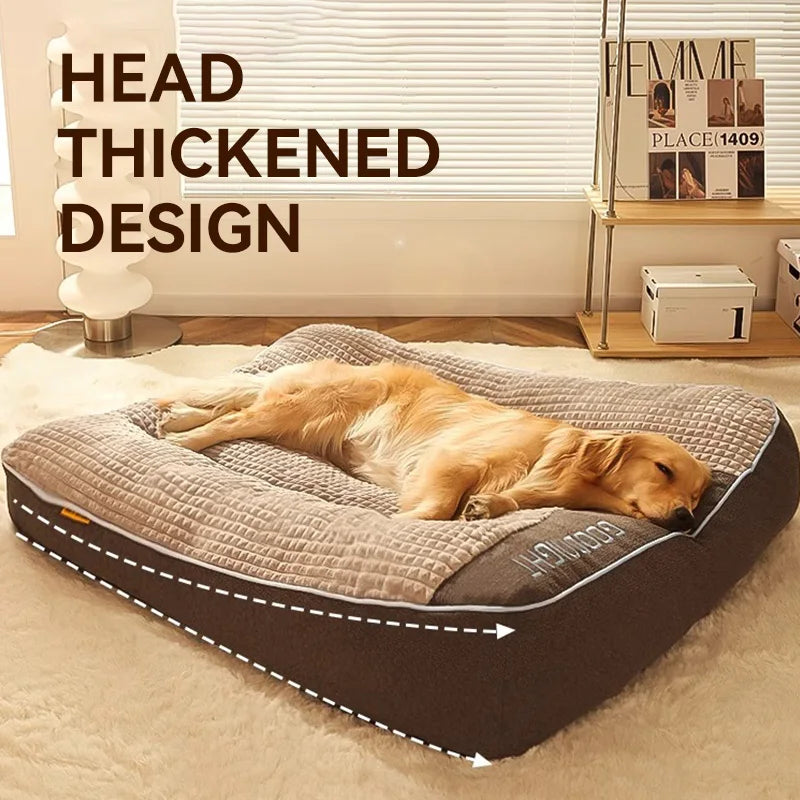 HOOPET Dogs Cats Bed Large Dog Mat Warm Pet Nest Kennel For Small Medium Large Dogs Puppy Kitten Plus Size Sleeping Mattress