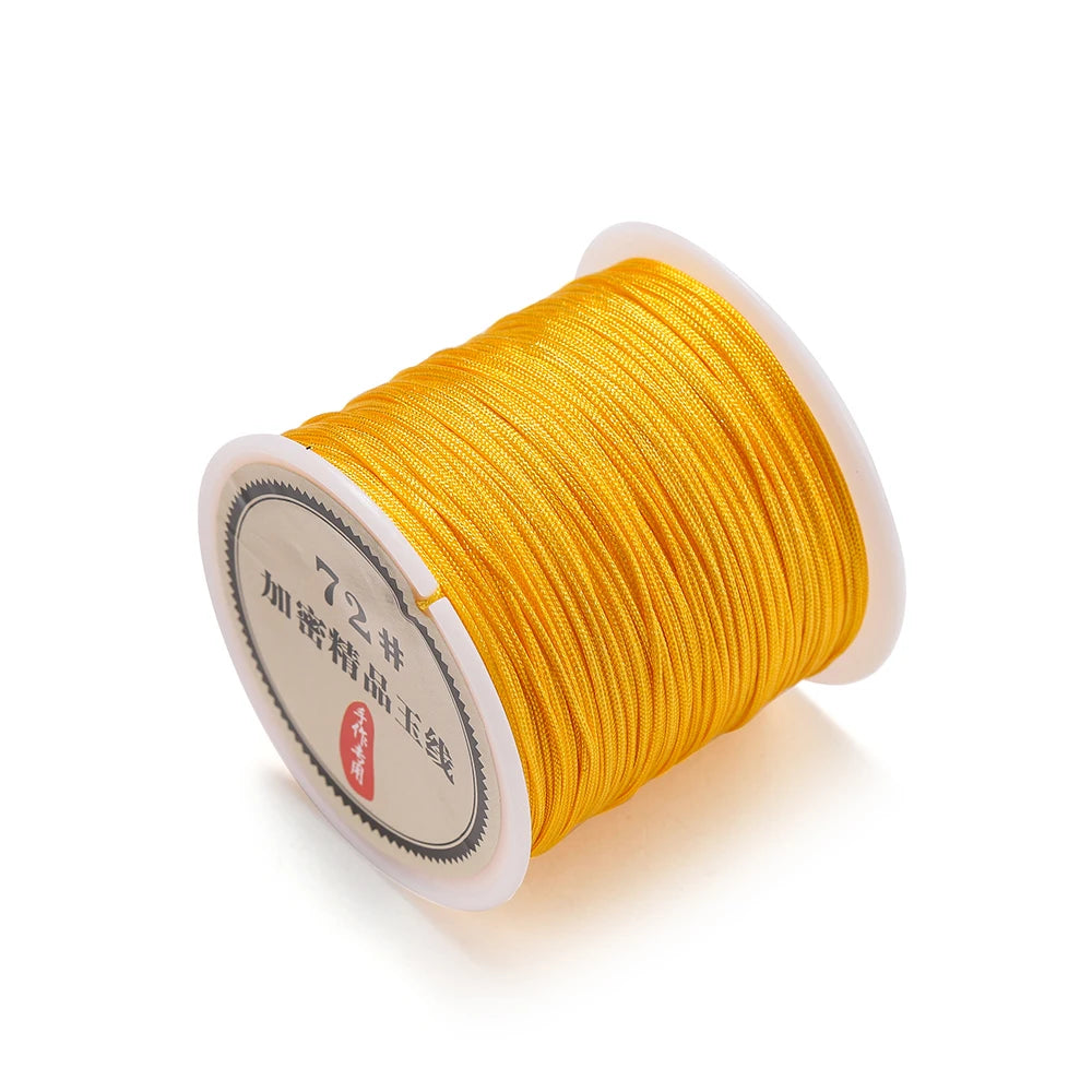 10/50M 0.8mm Nylon Thread Cord for DIY Jewelry Making