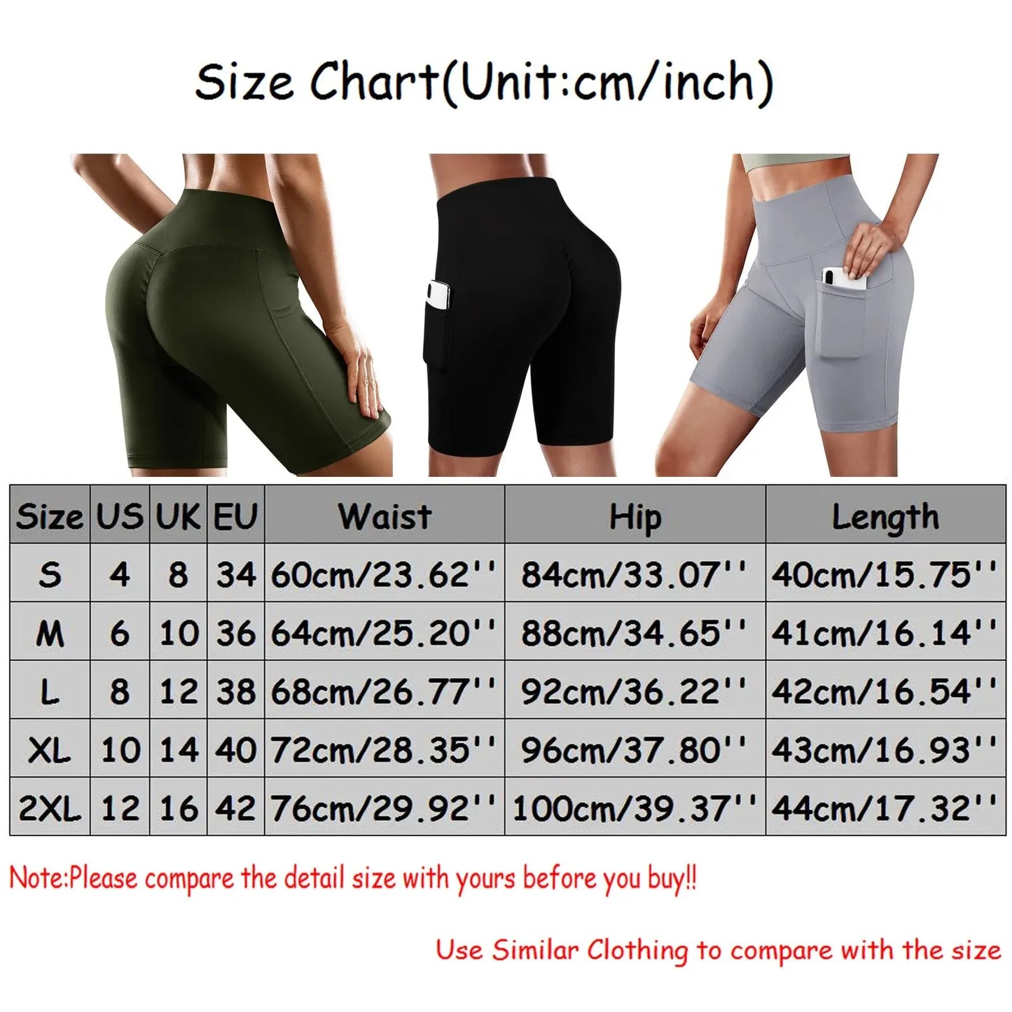 Women'S Seamless Knitted Solid Color Buttocks Shorts Breathable High Elastic Sports Running Yoga Pants