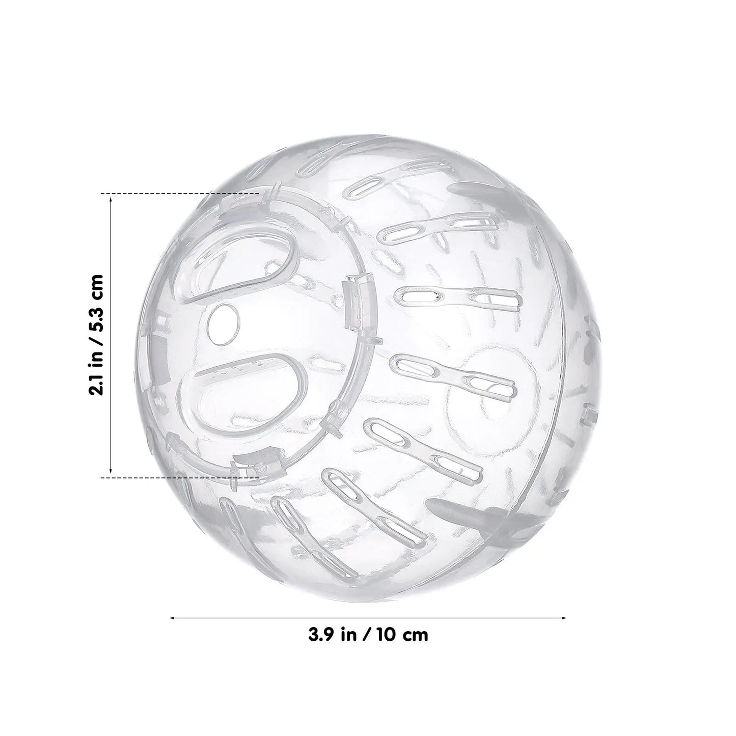 Mini Rolling Ball Toy Hamster Balls Detachable Dwarf Hamster Exercise Balls Sturdy Small Pet Supplies Clear Hamster Running