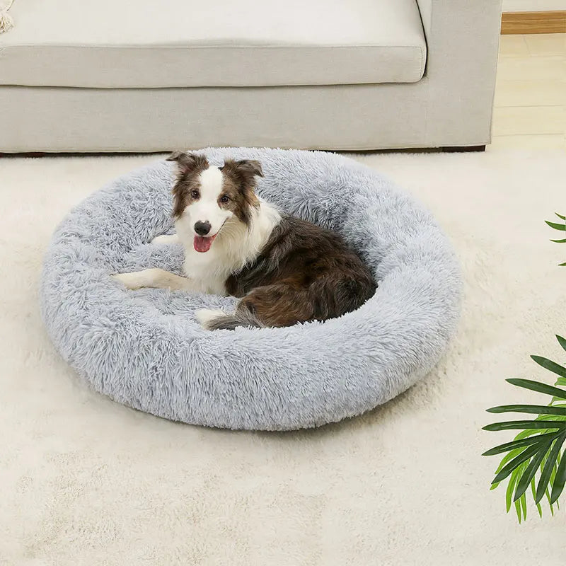 Soft Plush Dog Bed House for Ultimate Comfort and Relaxation Cozy Pet Cushion for Dogs and Cats Ideal Sleeping Sofa