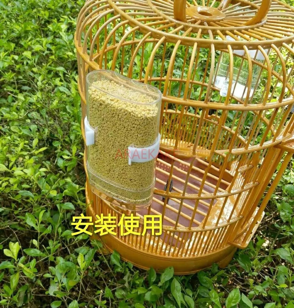 2PCS Automatic water dispenser for birds, bird pot, cup box, can, food can, birdcage