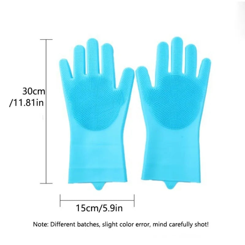Bathroom Dog Cats Bath Brush Massage Gloves Soft Rubber Comb Pet Accessories For Cats Shower Cleaning Tools Suppliers