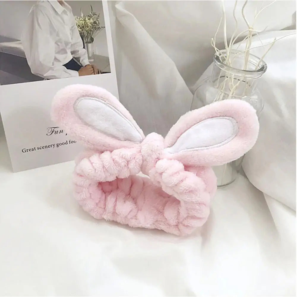 Women Spa Headband For Washing Face Shower Sponge Hairbands Fashion Winter Puffy Makeup Hair Hoop Headwear Hair Accessories