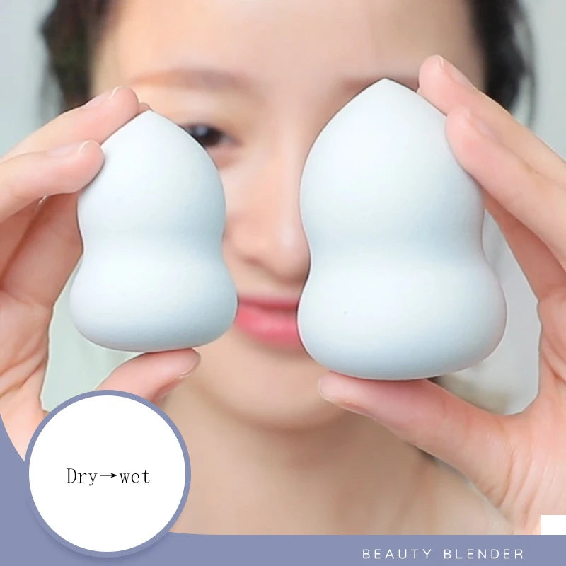 10/20/50/100Pcs Sponge Cosmetic Puff Bulk Beauty Egg Set