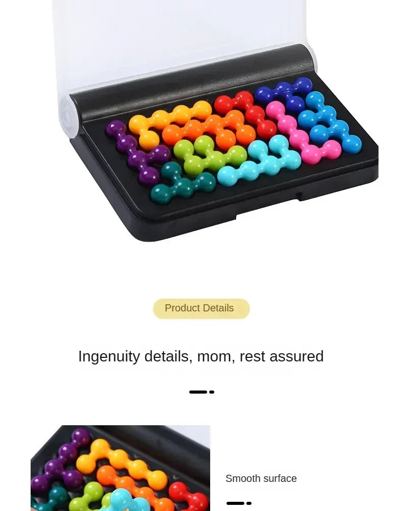 120 Challenges IQ 3D Puzzle Board Game Classic Montessori Toy