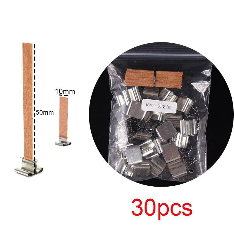 DIY Wax Core 61 M Long Cotton Woven Candle Lamp Wick Kit