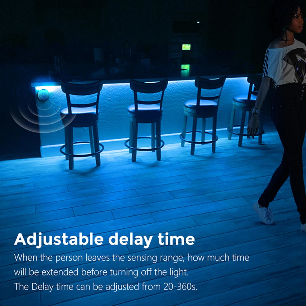 Smart Wireless PIR Motion Sensor LED Strip Light Neon Sign