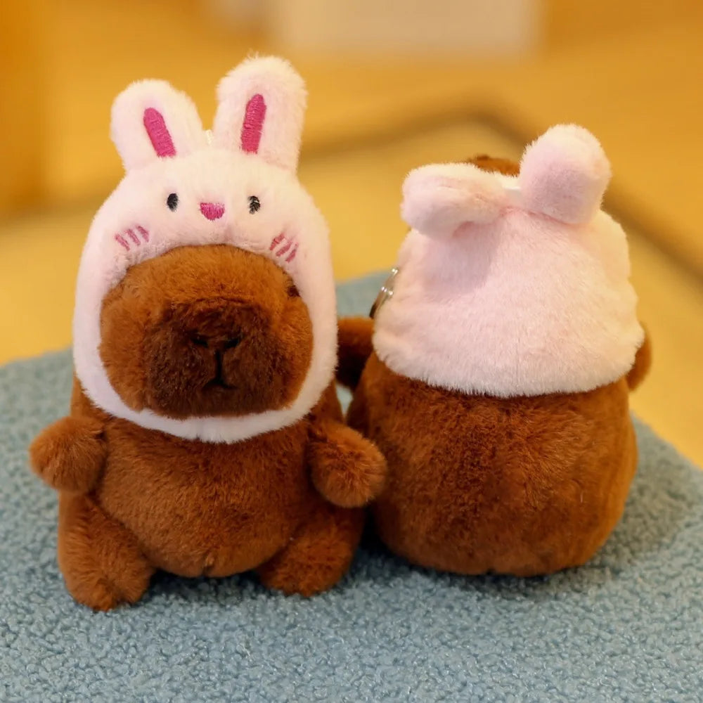 Multicolor Capibara Doll 10-13cm Plush Toy Kawaii Gift