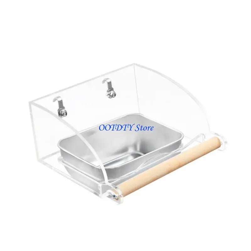 367A Bird Cage Feeder Water Dispenser Parakeet Container Foraging Toy