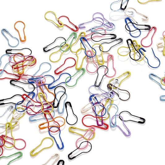 20/100pcs Colorful Locking Stitch Markers for Knitting and Crochet