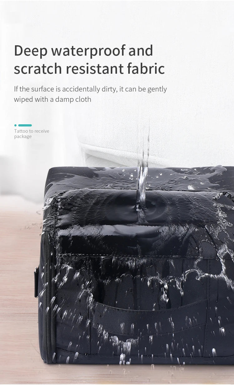 Large Makeup Train Case for Women with 4 Tier Design and Adjustable Compartments Travel Storage Bag for Beauty Essentials