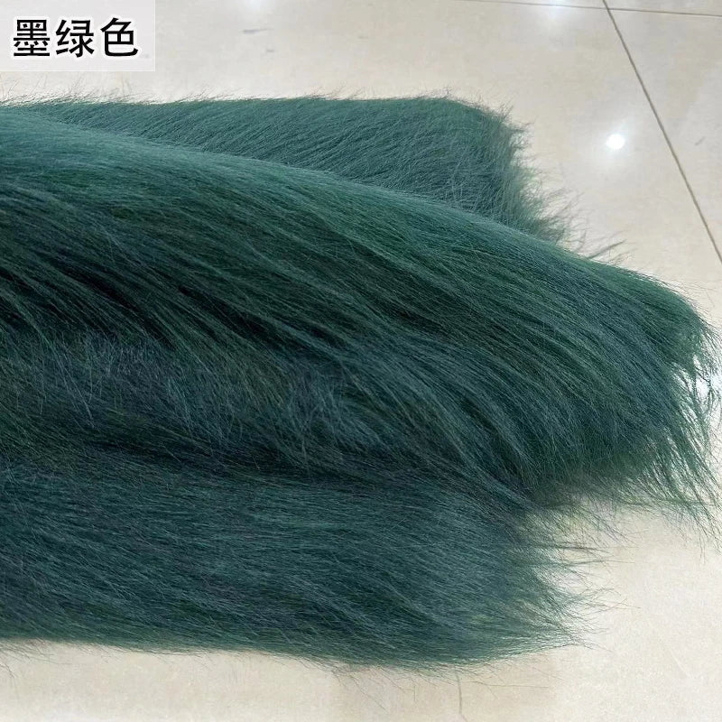 35 Colours 12cm Soft Imitation Plush Fur Fabric for DIY Photo Props Decorative Backgrounds Plush Mats and Animal Toys