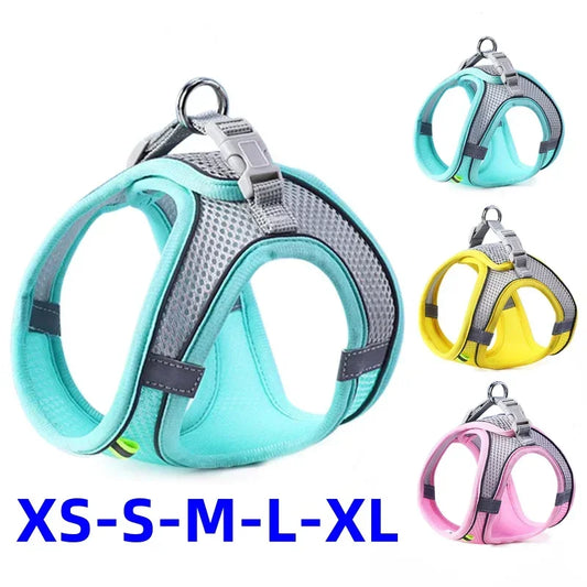 Cat Harness Adjustable Pet Harnesses Reflective Leashes Set Pet Harness for Cats Small Dogs Pug Chihuahua Cat Accessories