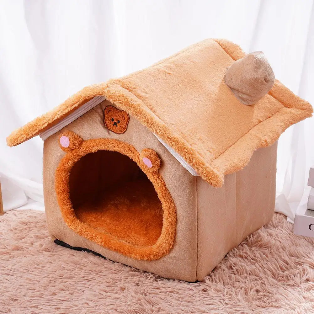 1pcs Cats and Dogs House House Small Dog Four Seasons General Can Be Dismantled and Washed Dog House Pet Supplies pet bed