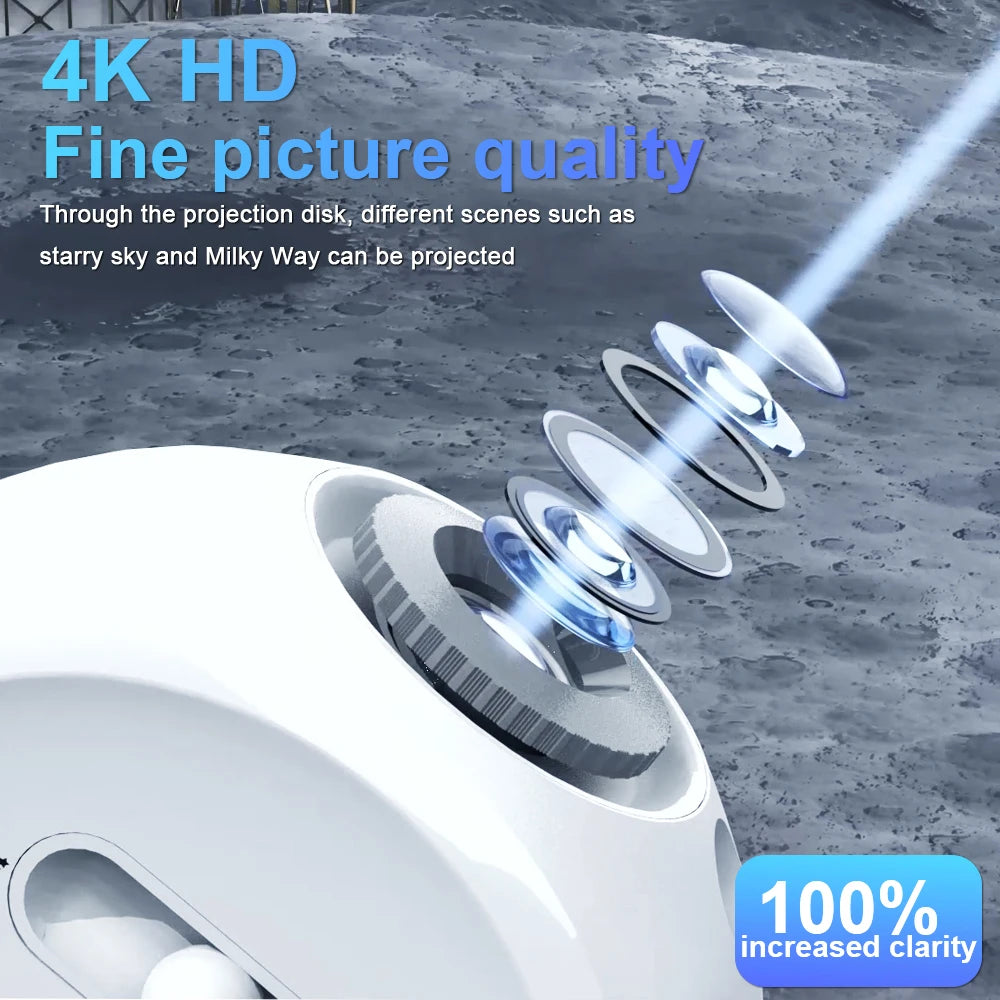 Star Projector Galaxy Night Light For Bedroom 13 Films