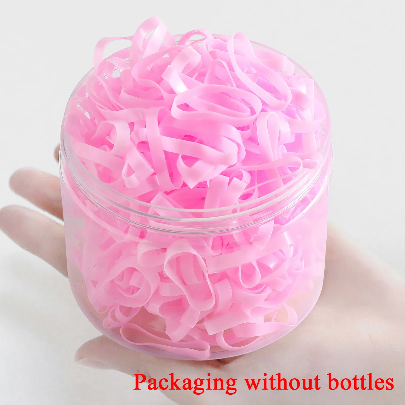 500Pcs Girls Colorful Thicken Disposable Rubber Bands Gum For Ponytail Holder Elastic Hair Bands Kids Hair Accessories