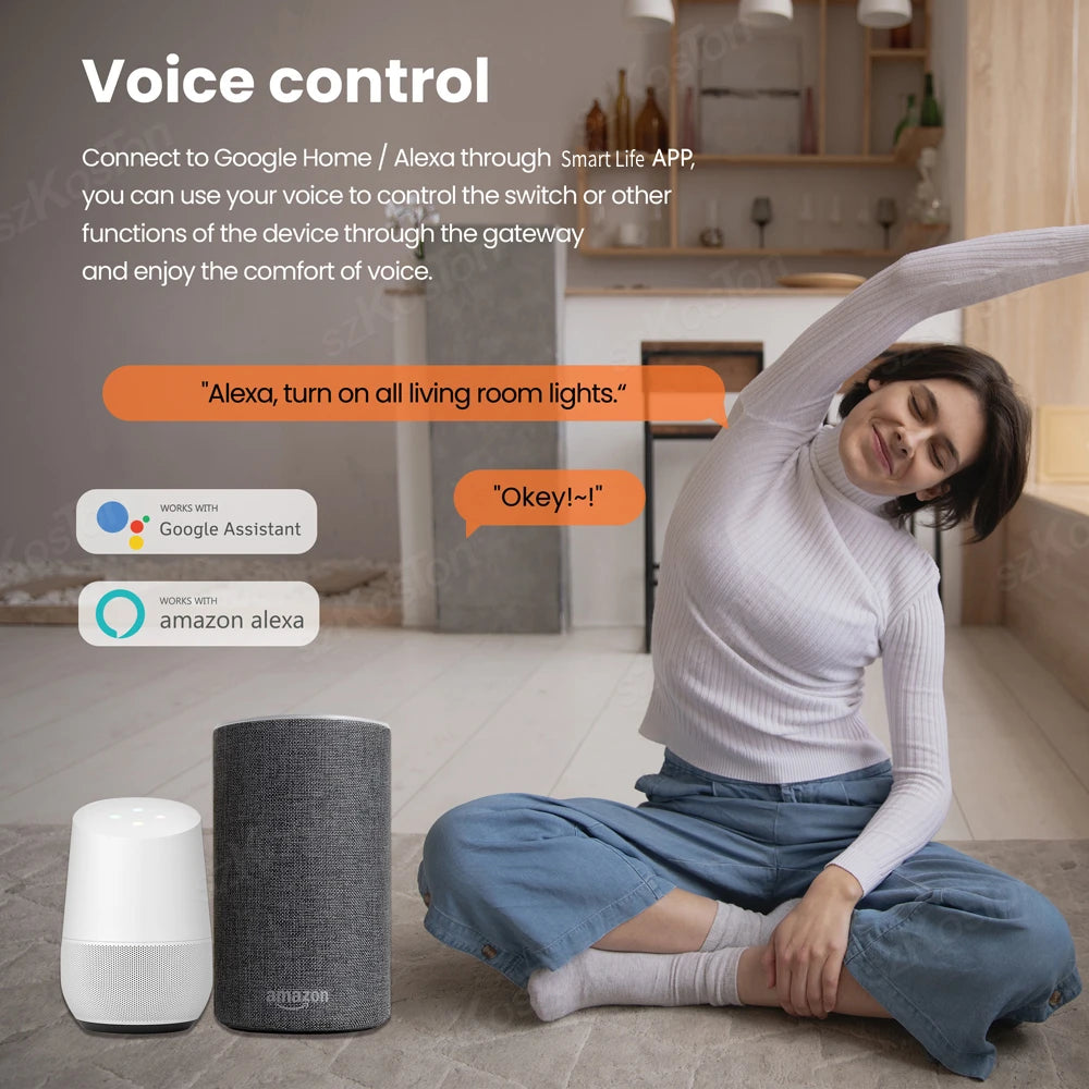 Hub de enlace multimodo Tuya ZigBee, puente WiFi para hogar inteligente, control remoto de malla Bluetooth Smart Life, funciona con Alexa, Google Alice