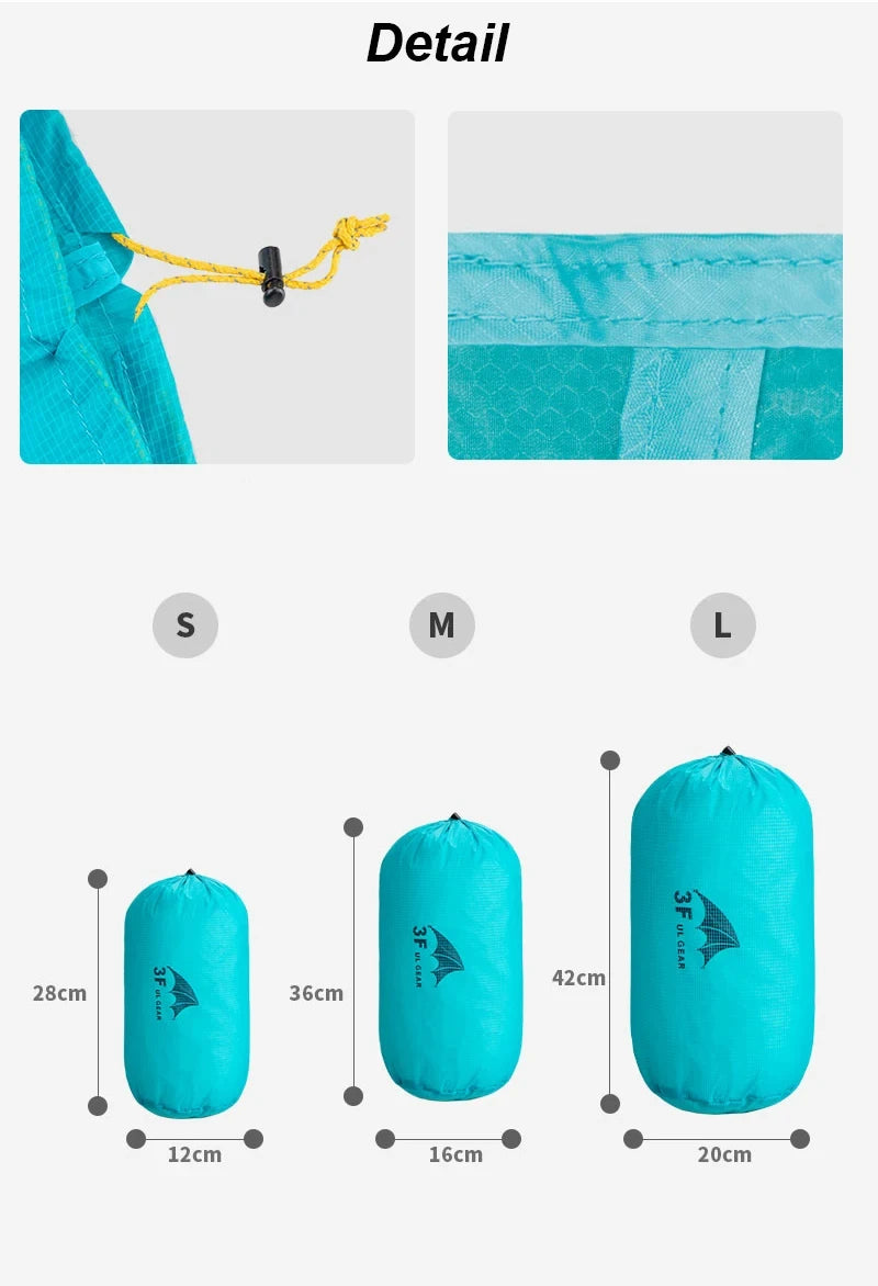 Ultralight Dry Sack – Waterproof Drawstring Bag for Hiking, Camping & Trekking