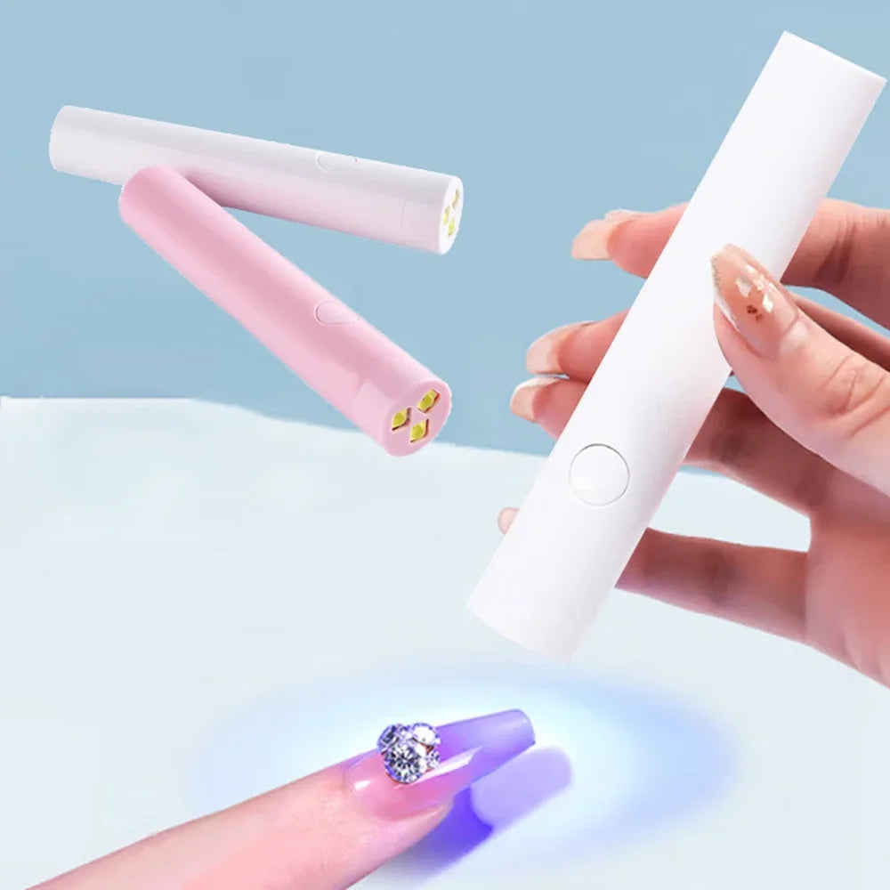 LULAA Handheld UV Light For Gel Nails Dryer Portable Lamp
