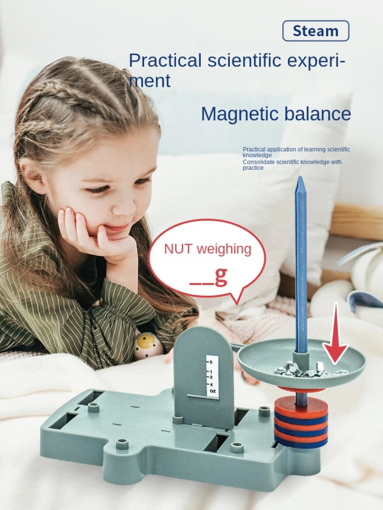 Children's Magnetic Magnet Set 12 in 1 Educational Science Toys for Parent-Child Interactive Learning