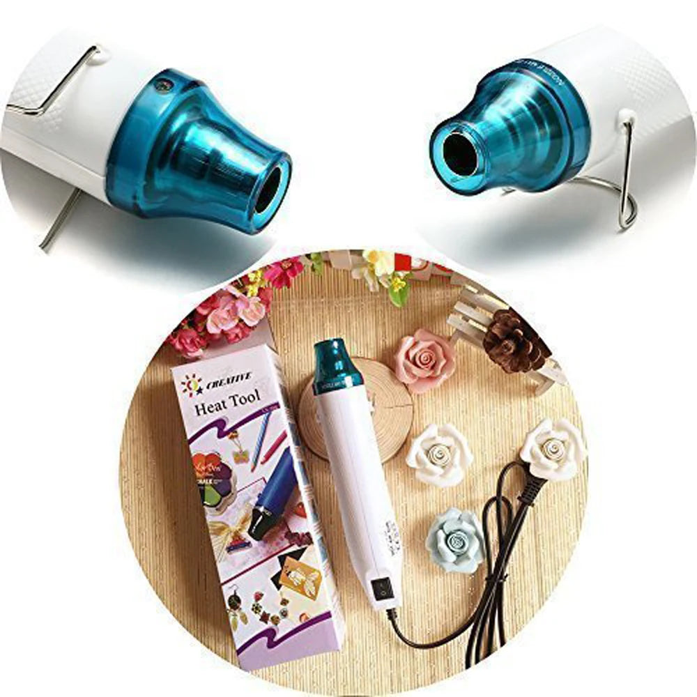Hot Air Gun 220V/110V Heat Gun for DIY Crafts and Wax Melting
