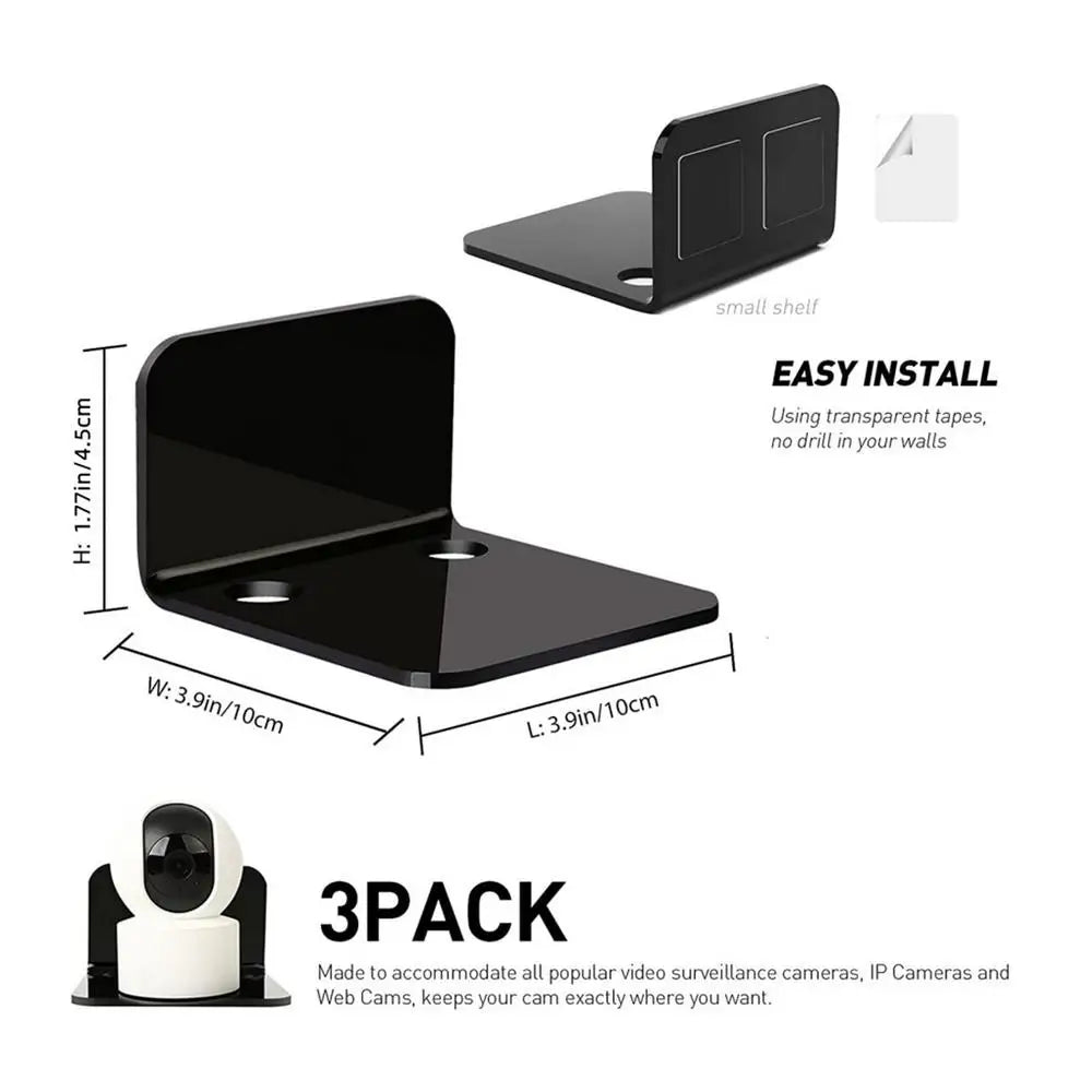 Wall Mounted Storage Holders Vinyl Acrylic Display Shelf Rack